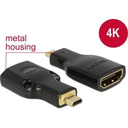 Delock micro HDMI-D plug -> A Rifle