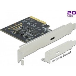 Delock PCIe x4> 4x external SuperSpeed USB 20 Gbps (USB 3.2 Gen 2x2) USB Type-C