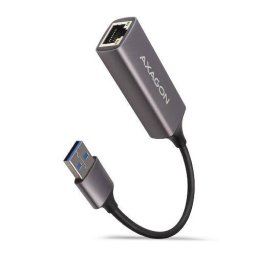 Adaptor Retea AXAGON ADE-TR USB3.2 Gen 1 Tip A la Gigabit Ethernet 10/100/1000 Metalic Gri