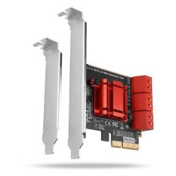Adaptor AXAGON PCI-Express la 6 x SATA III LP