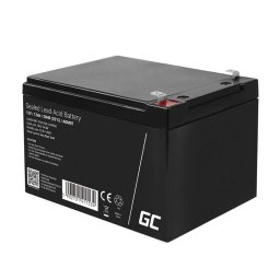 Baterie Reincarcabila Green Cell VRLA AGM07 12V 12Ah pentru UPS/Jucarii/Motoare Negru