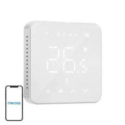 Termostat Inteligent Meross MTS200HK(EU) Wi-Fi Apple HomeKit Amazon Alexa Google Assistant SmartThings Alb