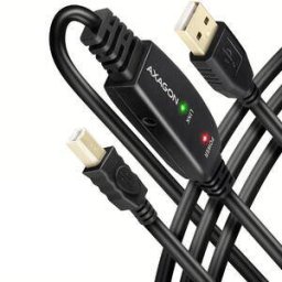 Adaptor AXAGON ADR-210B USB Repeater 10m USB-A - USB-B Negru