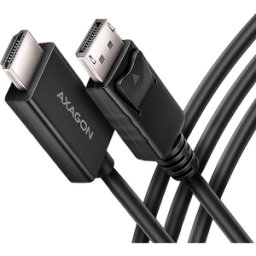 Adaptor AXAGON RVD-HI20C2 DisplayPort HDMI 1.8m 4K/60Hz Negru