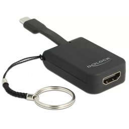 Adaptor Delock USB-C la HDMI 4K 30 Hz T-M Negru