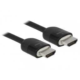 Cablu Delock HDMI 4K@60Hz Premium Certificat T-T 2m Negru