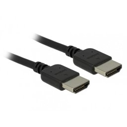 Cablu Delock HDMI 4K@60Hz Premium Certificat T-T 3m Negru