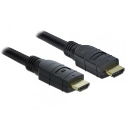 Cablu Delock Activ HDMI 4K60Hz T-T 15m Negru