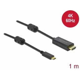 Cablu Delock Activ USB Type-C la HDMI 4K60Hz T-T 1m Negru