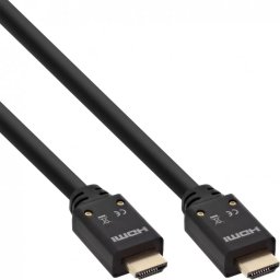 Cablu InLine Activ HDMI 4K60Hz T-T 10m Negru