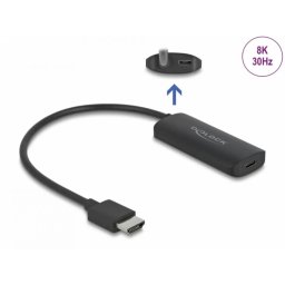 Adaptor Delock HDMI la USB type C 8K30Hz T-M Negru