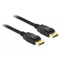 Cablu Delock Displayport 4K60Hz T-T 2m Negru