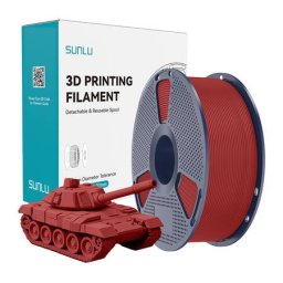 Filament 3D Sunlu PLA+ de Mare Viteza 1.23g/cmp Rosu