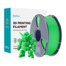 Filament 3D Sunlu PLA+ 2.0 1.21g/cmp Verde