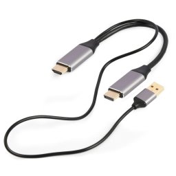 Cablu Gembird Active 4K HDMI DisplayPort USB-A 2m Negru