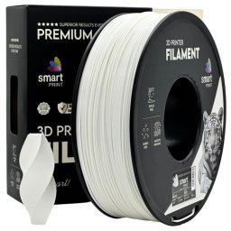 Filament 3D Smart Print, Diamentru 1.75mm, Greutate: 1KG, Culoare: Alb, Material: ABS+, Temperatura: 220-250c.