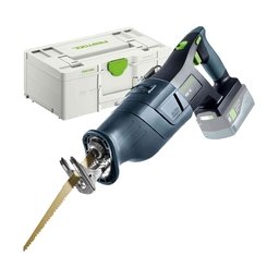 Festool - RSC 18 EB-Basic - Fierastrau sabie fara acumulatori si incarcator, Li-Ion, 18 V, - Ah, 32 mm, valiza speciala