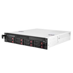 Carcasa Silverstone RM21-308, rack enclosure (black, 2U)