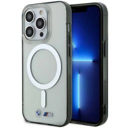Husa BMW Silver Ring MagSafe case for iPhone 15 Pro Max - transparent