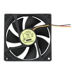 Ventilator FANCASE2/BALL 90mm Negru