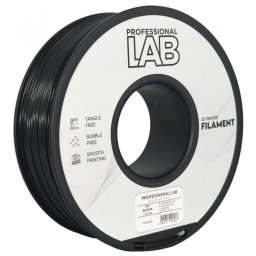 PROFFESIONAL LAB 3D FILAMENT 1KG ABS+ BK
