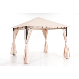 Pavilion gradina, otel/poliester, 300 x 300cm, Bej