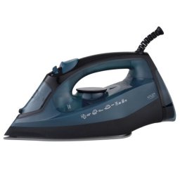 Fier de calcat Steam 2200W Ceramic Soleplate 110 g/min Steam Boost 40 g/min Continuous Steam Vertical Steaming Auto Shut-Off Anti-Drip Anti-Calc 320 ml Water Tank