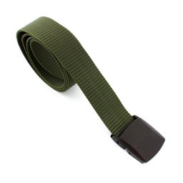 Curea tactica reglabila pentru pantaloni, kaki, 120 cm, catarama cu zavor
