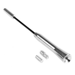 Antena radio auto universala metalica 20 cm cu adaptor inclus ANT05