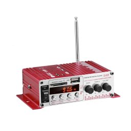 Mini amplificator auto stereo 12V 40W cu radio FM, USB, SD si telecomanda