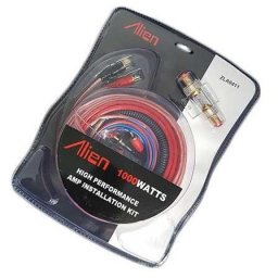 Kit cabluri amplificator auto 1000W cu siguranta 60A ALIEN Basic