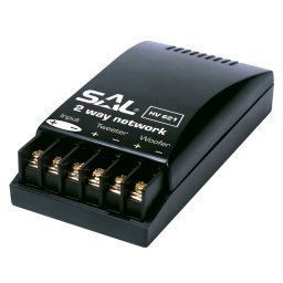 Filtru frecventa audio auto cu 2 cai, 4 Ohm, 200W, carcasa neagra