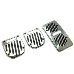 Set 3 ornamente pedale auto din aluminiu pentru tuning interior