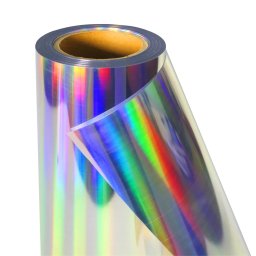 Folie holografica auto printabila pentru colantare, 3 m x 60 cm, 200 g/mp