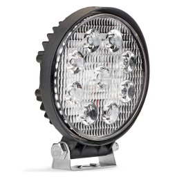 Proiector LED Off-Road Flood 27W 6500K pentru ATV, SSV si utilaje, 110 mm