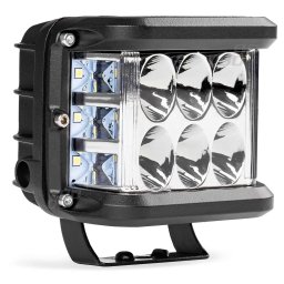 Proiector LED Off-Road pentru ATV, SSV si utilaje, 6500K, 2 functii, 9-36V