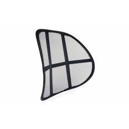 Pernita pentru scaun cu suport lombar ergonomic, corectare postura, neagra