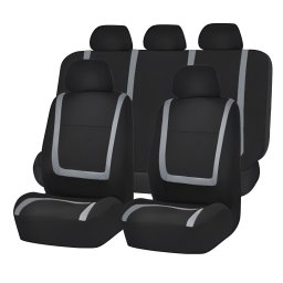 Set huse scaun auto universale 9 piese Grey Line, gri