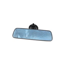 Oglinda retrovizoare auto reglabila cu ventuza, neagra, 24,5 x 6,5 cm