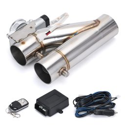Kit clapeta evacuare tip Y cu telecomanda wireless, 50 mm, inox