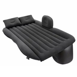 Saltea gonflabila auto pentru bancheta spate 138x85 cm, cu pompa electrica