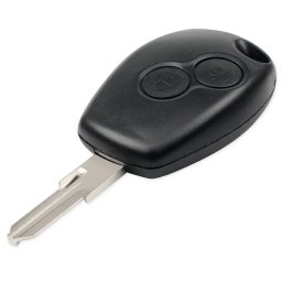 Carcasa cheie auto cu 2 butoane si lamela, compatibila Dacia Logan, Sandero, Duster
