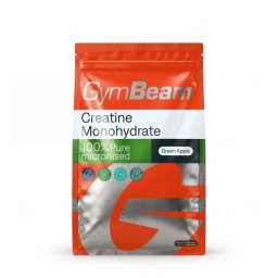 GymBeam 100% Creatină monohidrată micronizată 500 g măr verde