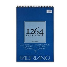 Bloc de Desen Fabriano 1264 Watercolor A3 300gr 30 File cu Spirala