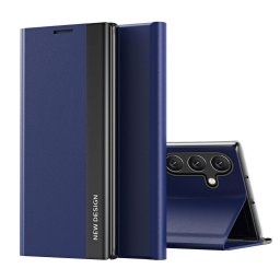 Husa Sleep Case Pro case for Samsung Galaxy A24 4G with flip stand blue