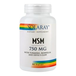 MSM 750mg 90cps Solaray