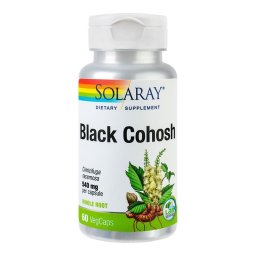 Black Cohosh 540mg 60cps Solaray