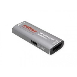 Repeater ROLINE HDMI 8K60Hz max. 10m Gri