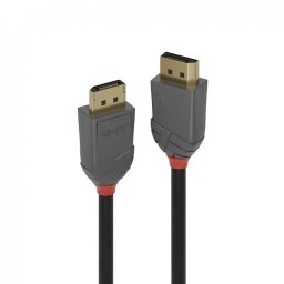 Cablu Lindy Displayport Full HD T-T 15m Anthra Line Negru