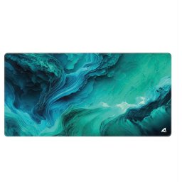 Mousepad Sharkoon SKILLER SGP40 D10, gaming mouse pad (turquoise/blue)
